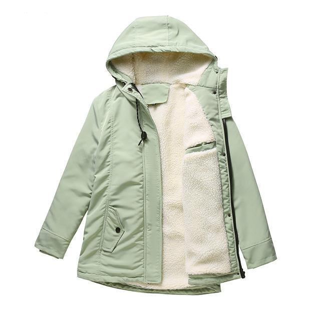 Cleo | Parka met fleecevoering en capuchon