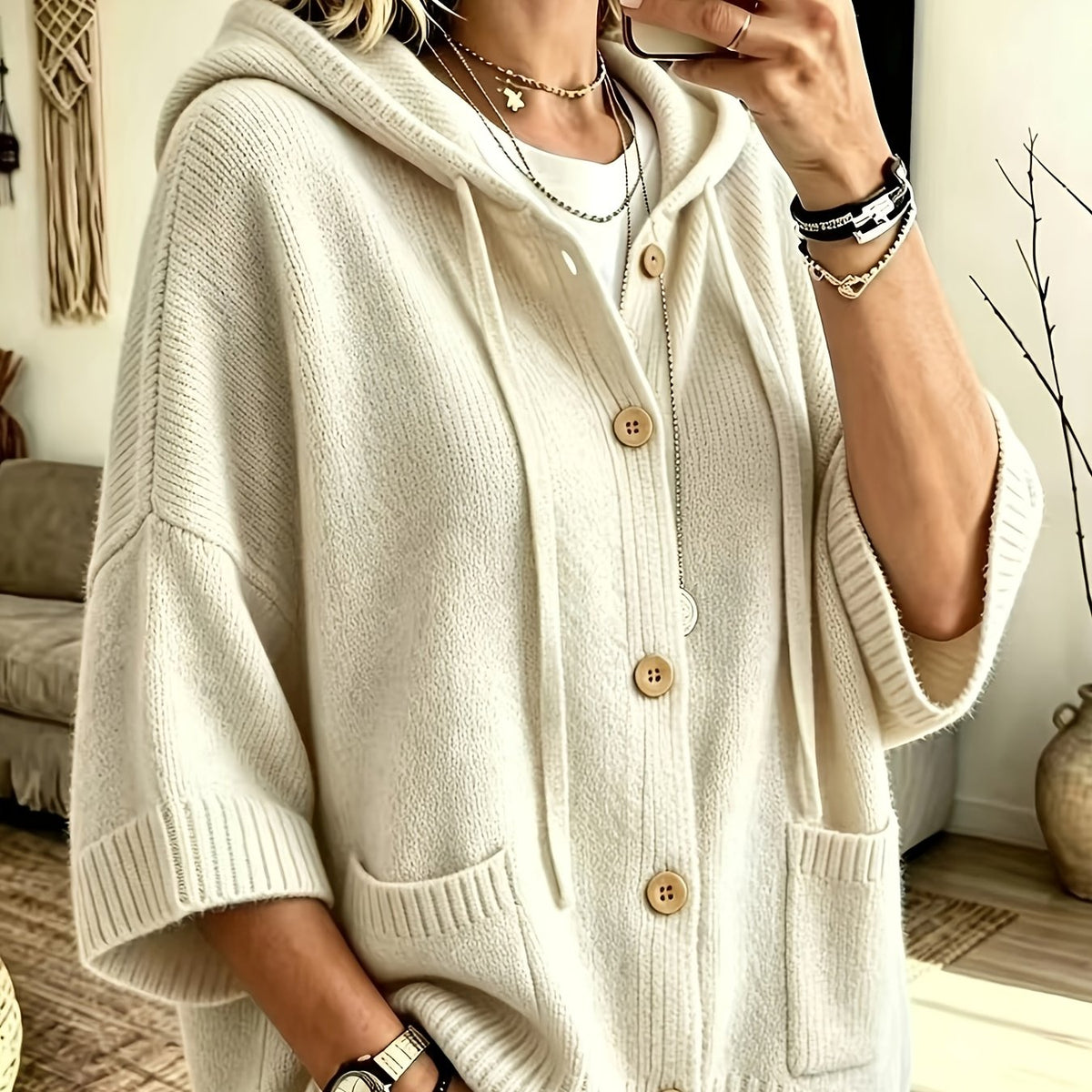 Teresa - merinowollen cardigan