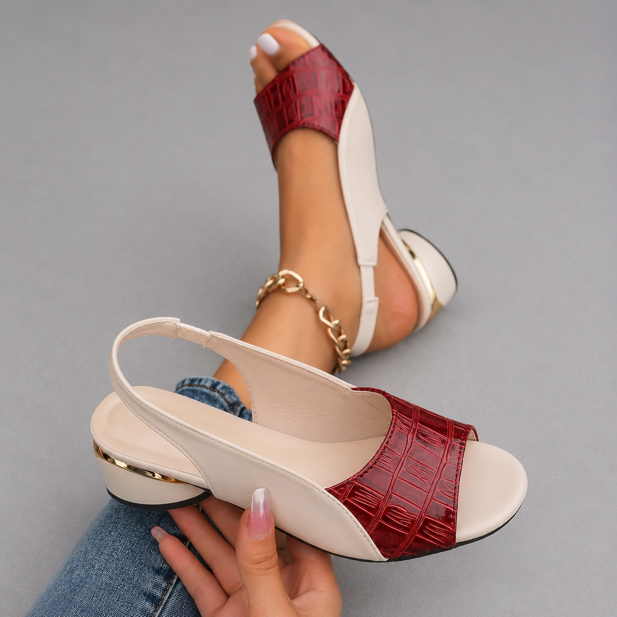 GLORIA | ELEGANTE SANDALEN