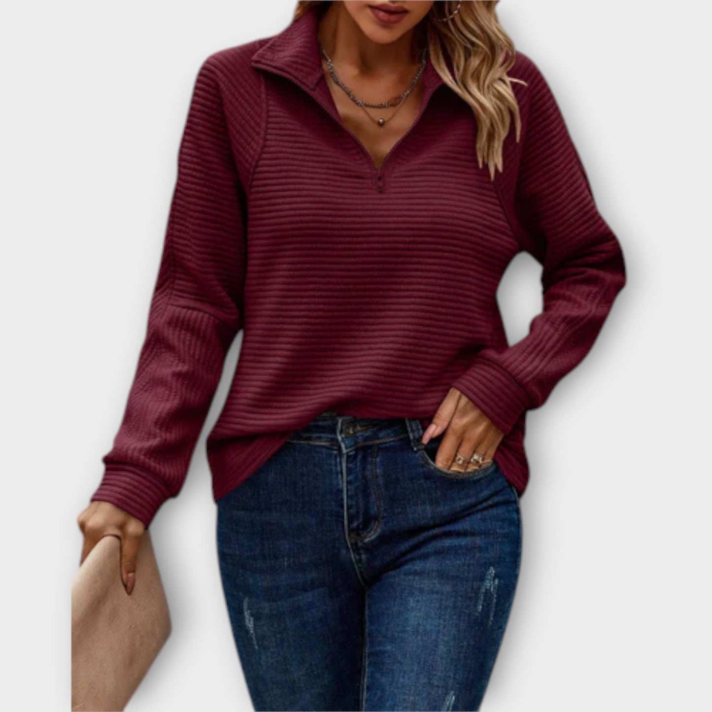Silvia | Behagelig sweater