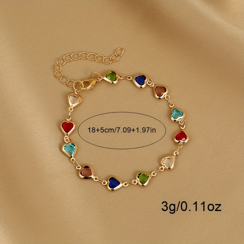 Elegante kleurrijke armband
