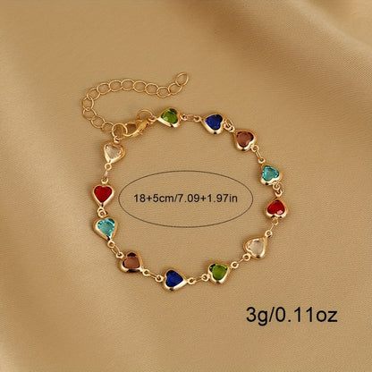 Elegante kleurrijke armband