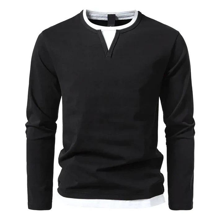 Kasper™ | Premium Longsleeve aus gekämmter Baumwolle