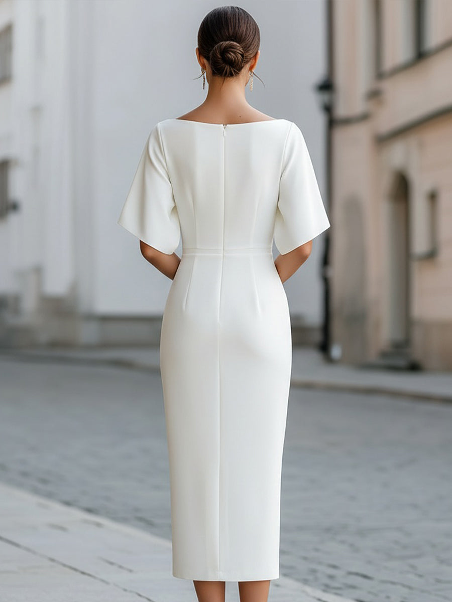 Susanna - elegante witte jurk