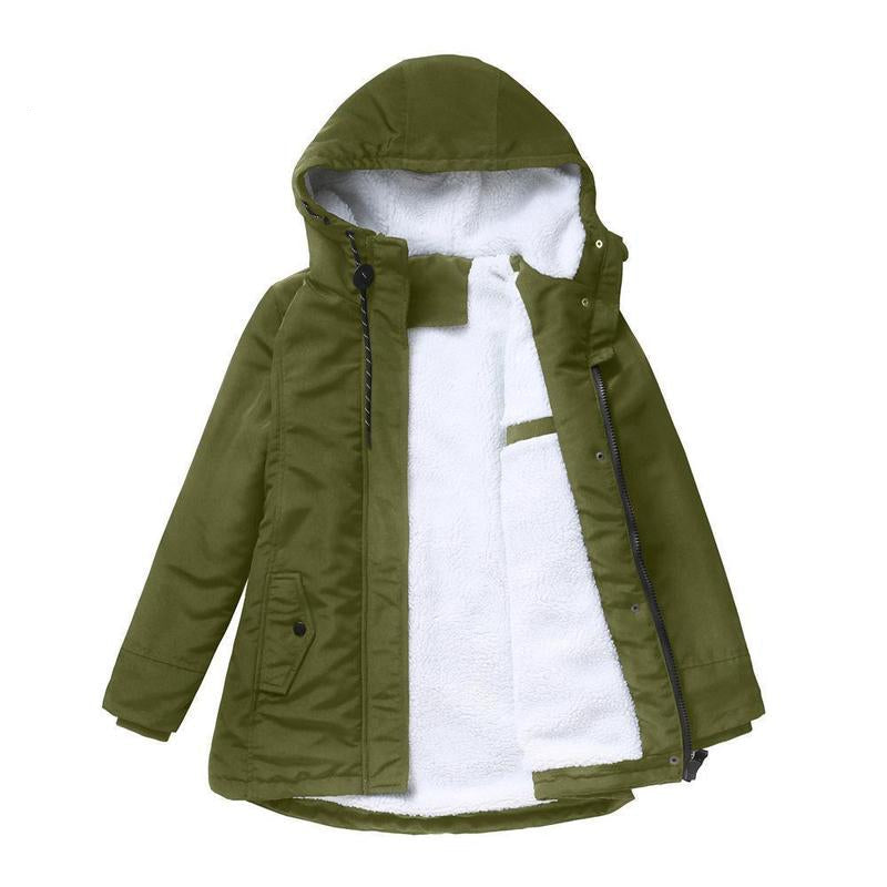 Cleo | Parka met fleecevoering en capuchon