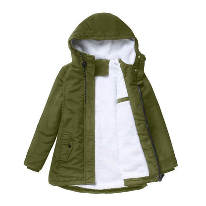 Cleo | Parka met fleecevoering en capuchon