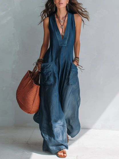 Marika | Mouwloze jumpsuit