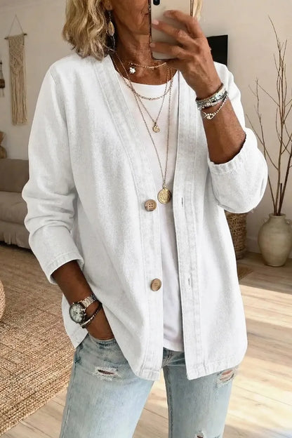 Nicole - denim blouse