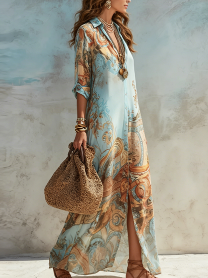 Baroque™ Elegante Vloeiende Zomerjurk