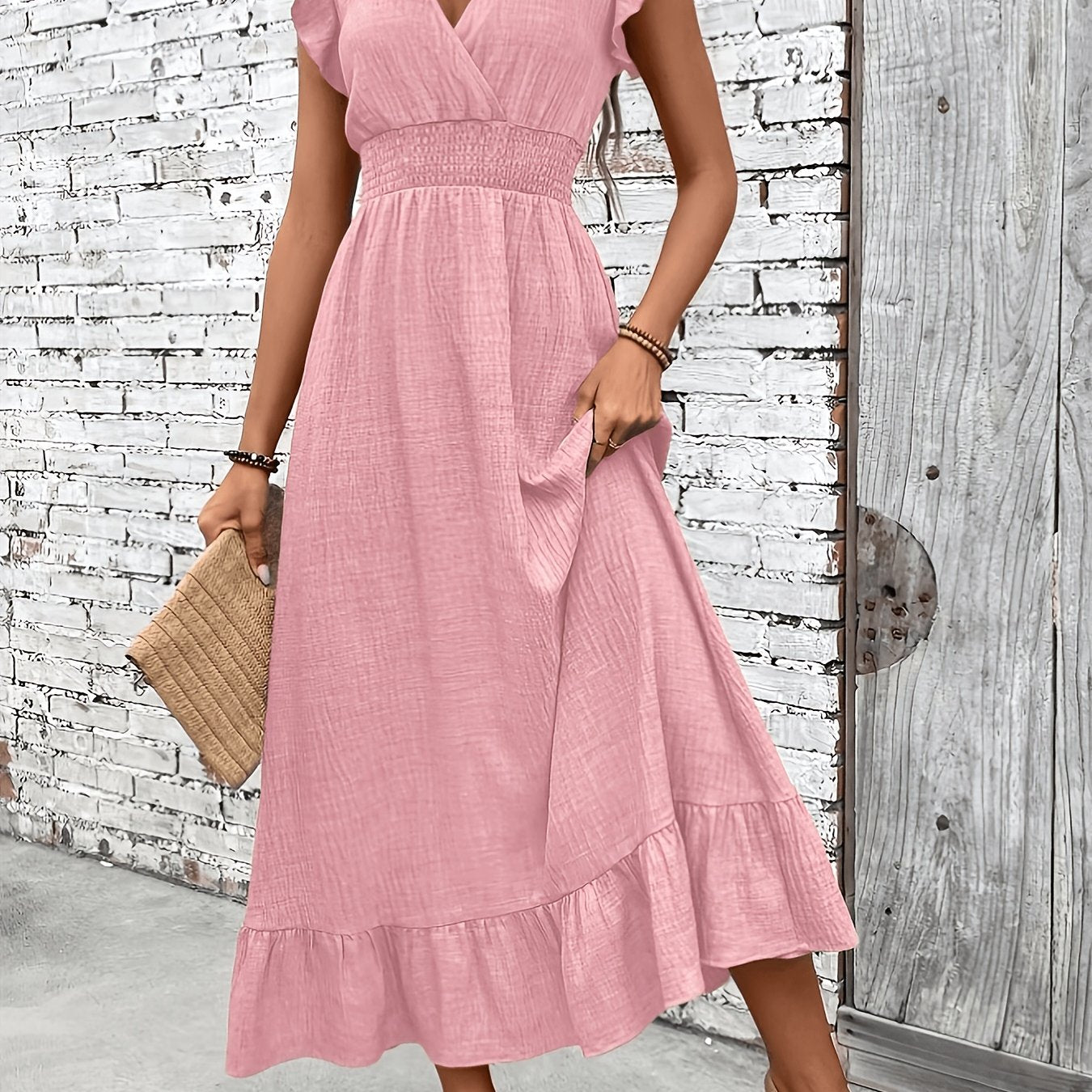 Vanessa - jurk met V-hals