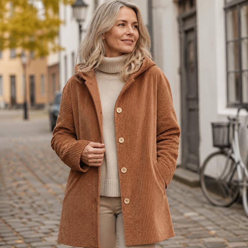 Valdera 🧥 Corduroy jas met capuchon ✨
