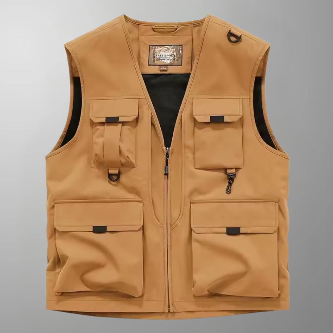 Lenoir™ | Stijlvol en casual cargogilet
