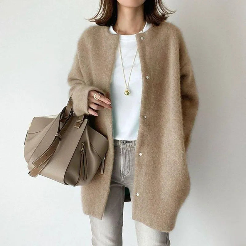Juliette™ – Lang cardigan i blød uld