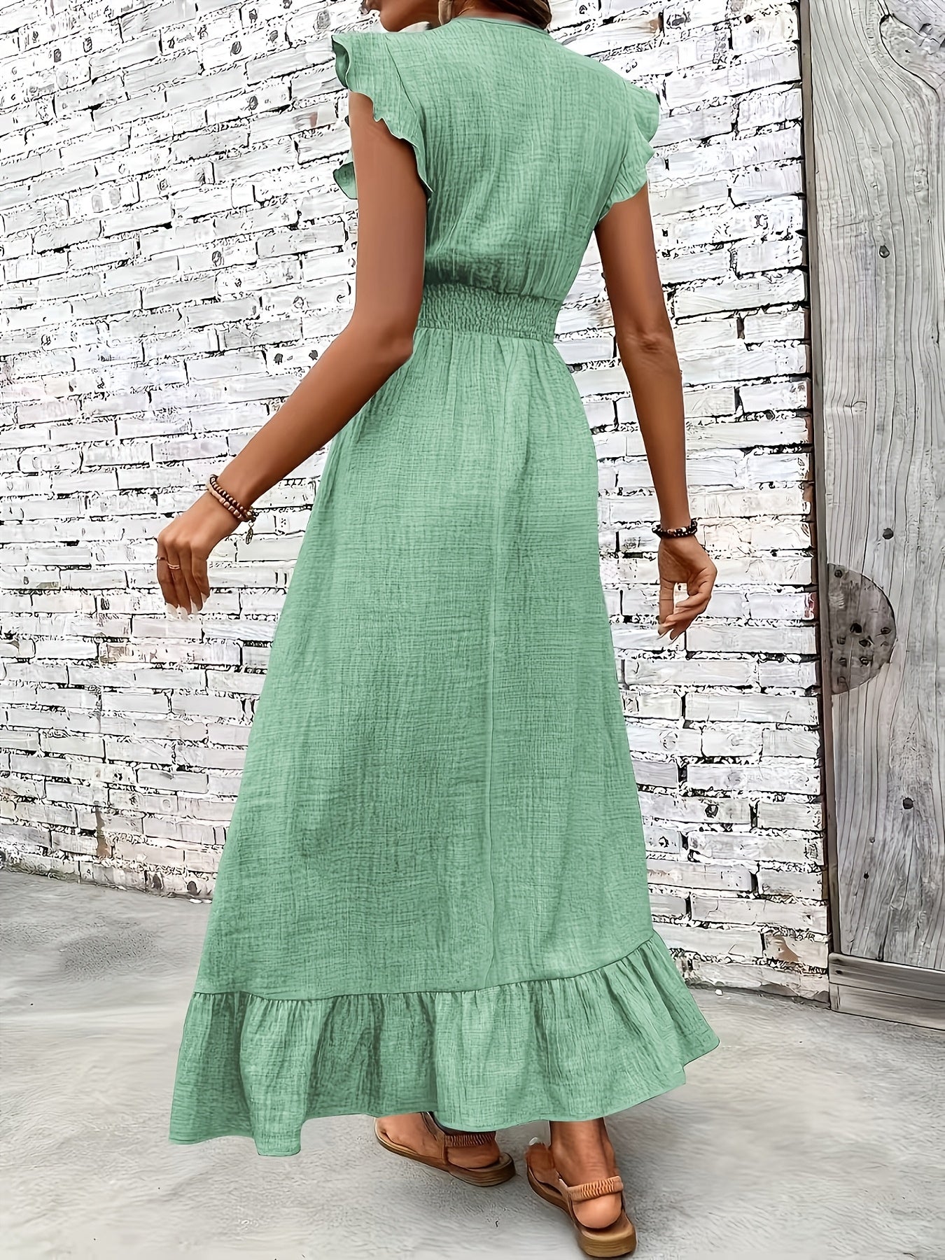 Vanessa - jurk met V-hals
