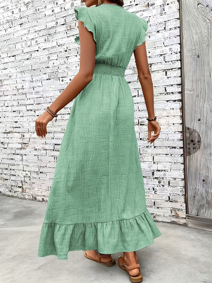 Vanessa - jurk met V-hals