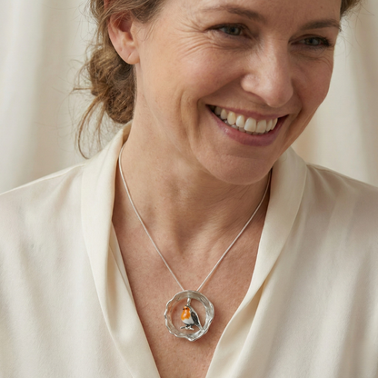 Dames ketting met vogeltje