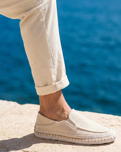 Renzo | Comfortabele zomerse espadrilles voor heren