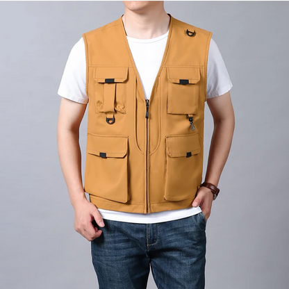 Lenoir™ | Stijlvol en casual cargogilet