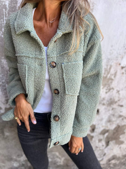 Alizée | Hyggelig jakke med knapper