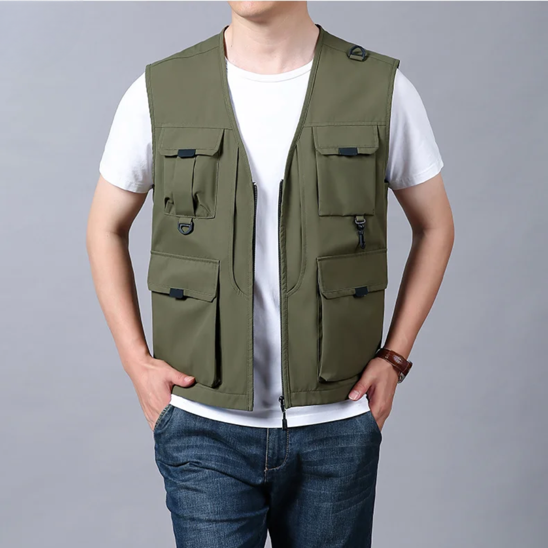 Lenoir™ | Stijlvol en casual cargogilet