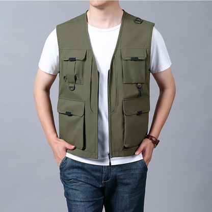 Lenoir™ | Stijlvol en casual cargogilet