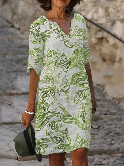Angelica - linnen jurk