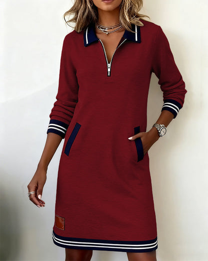 Livia | Polojurk met ritssluiting voor dames