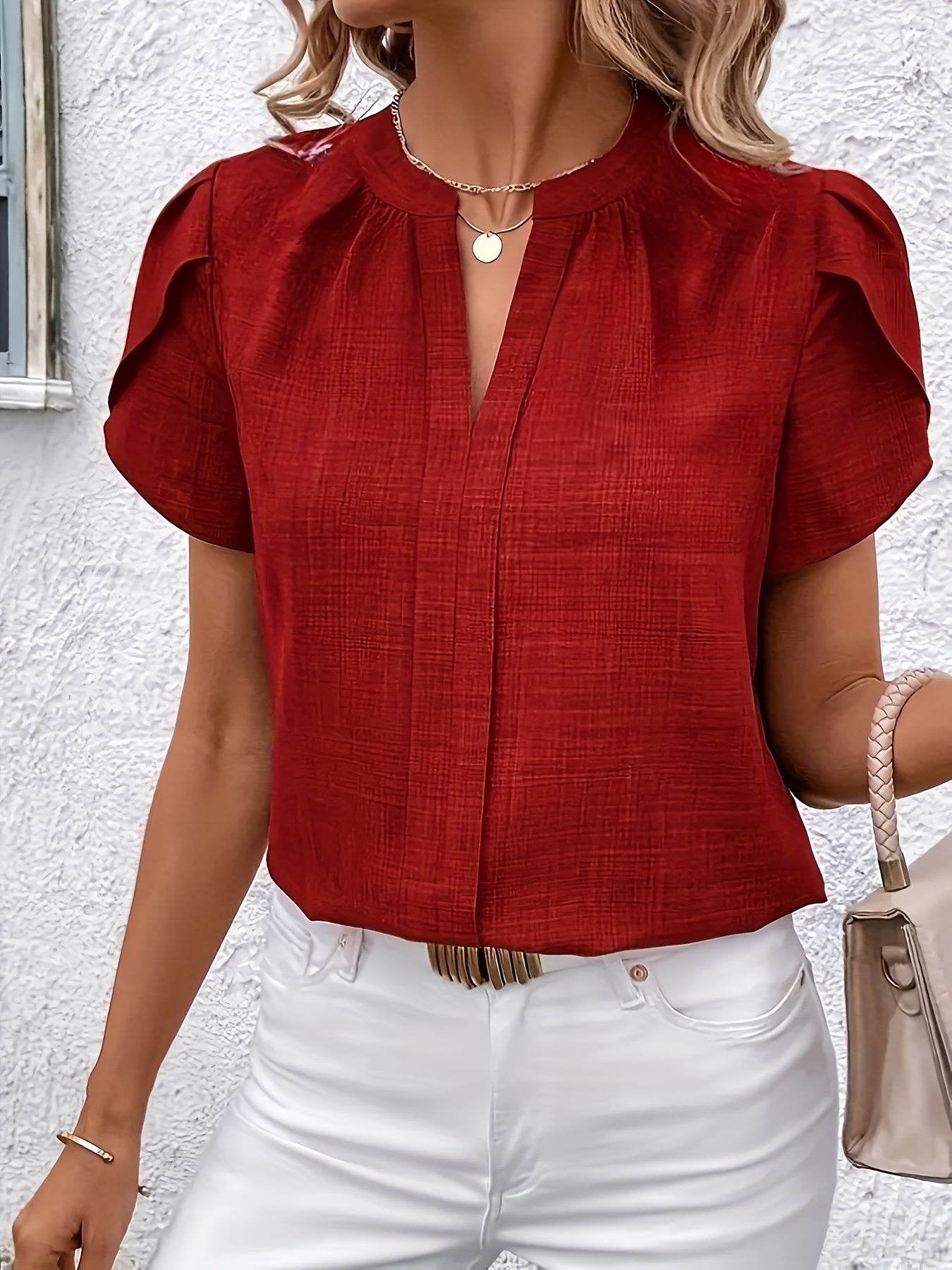 Milena - Top in lino