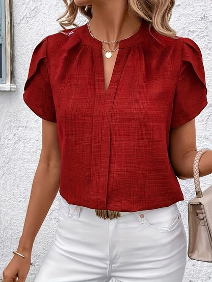 Milena - Top in lino