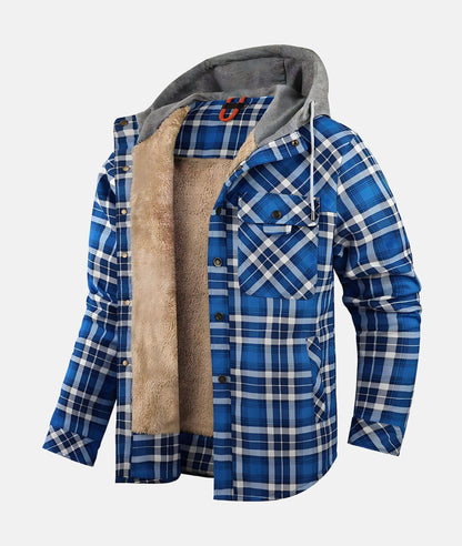 Jack™ | Ternet flanneljakke