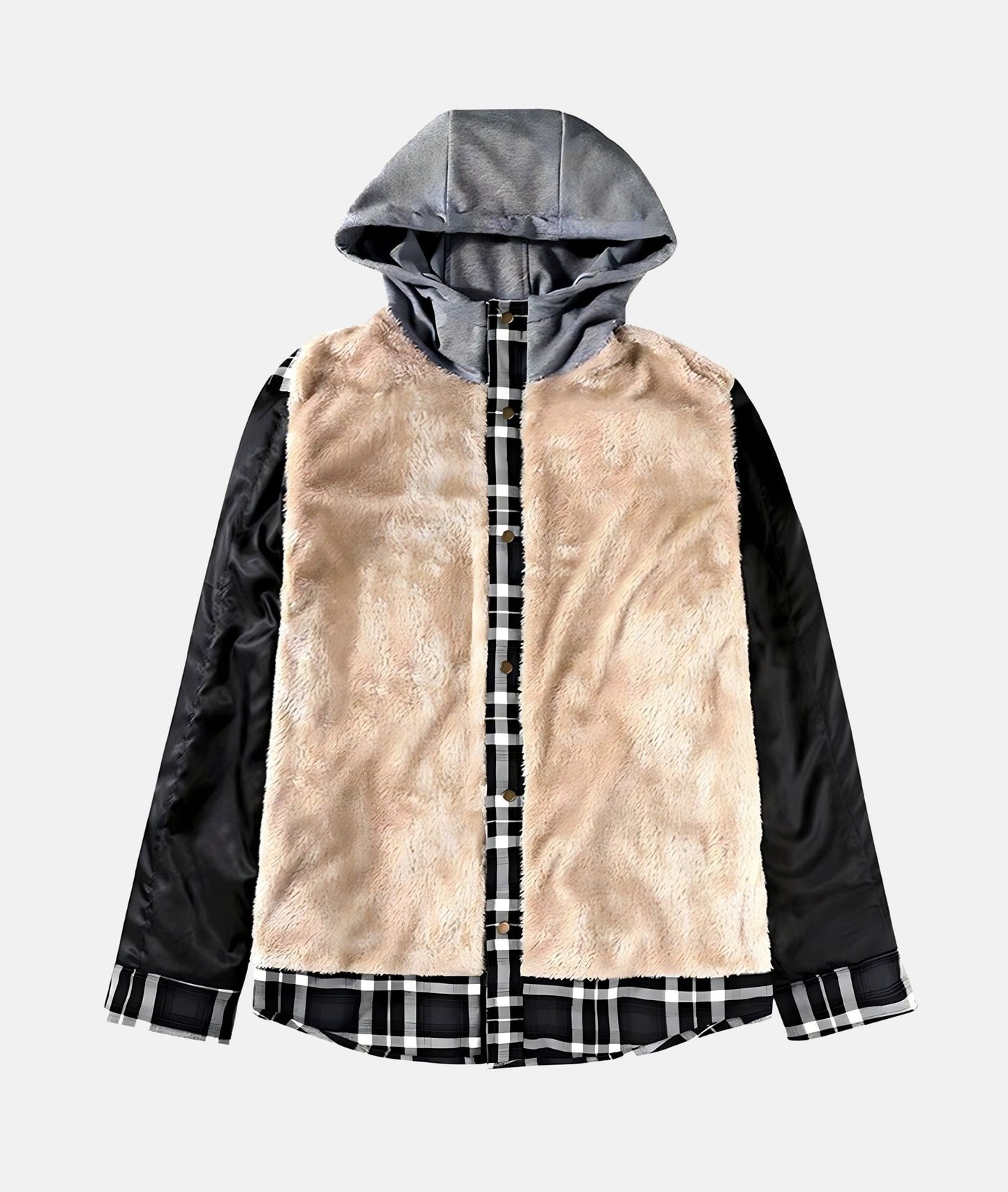 Jack™ | Ternet flanneljakke