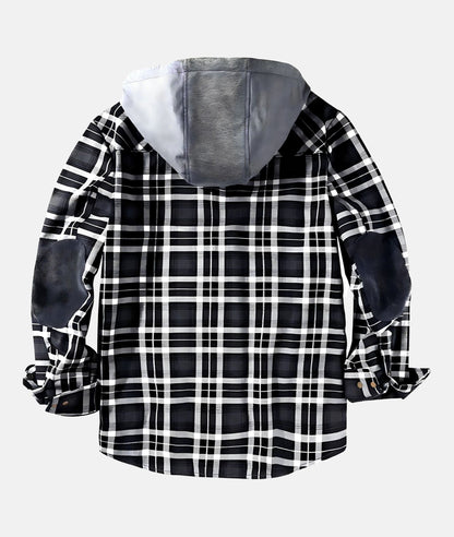 Jack™ | Ternet flanneljakke