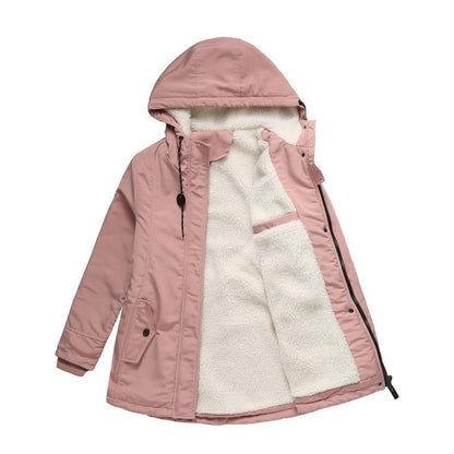 Cleo | Parka met fleecevoering en capuchon