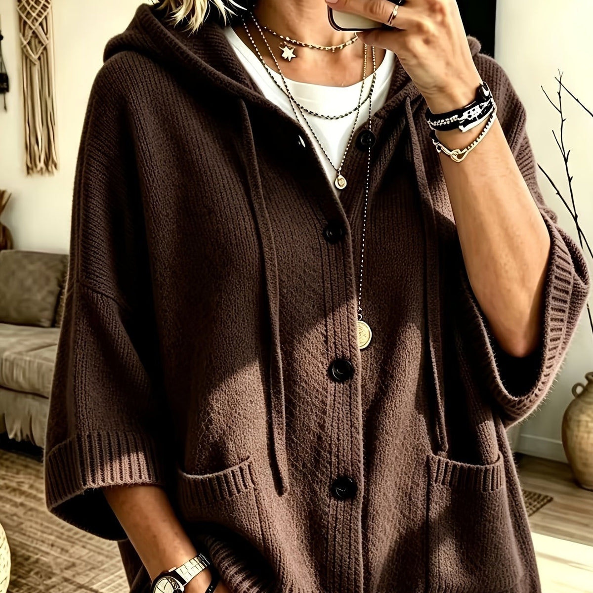 Teresa - merinowollen cardigan