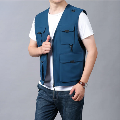 Lenoir™ | Stijlvol en casual cargogilet