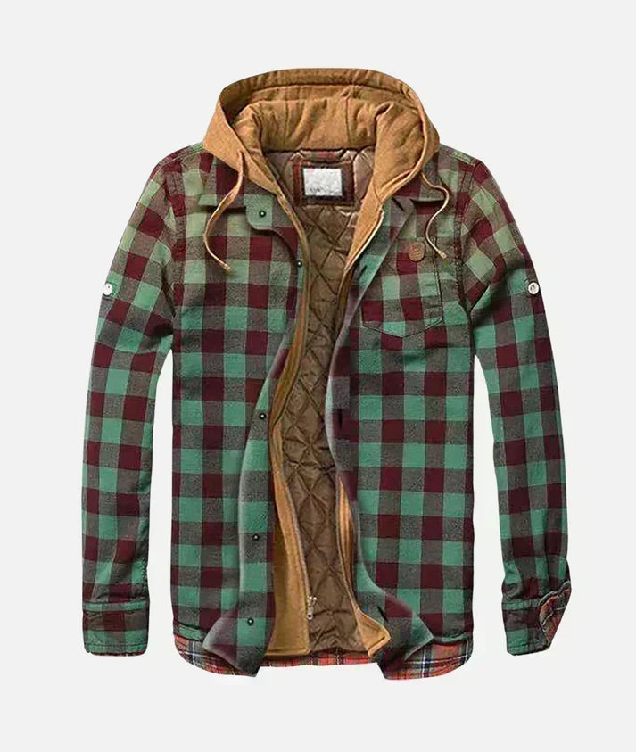 Roger™ | Warme vintage jas met capuchon