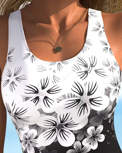 Badpak met Bloemenprint