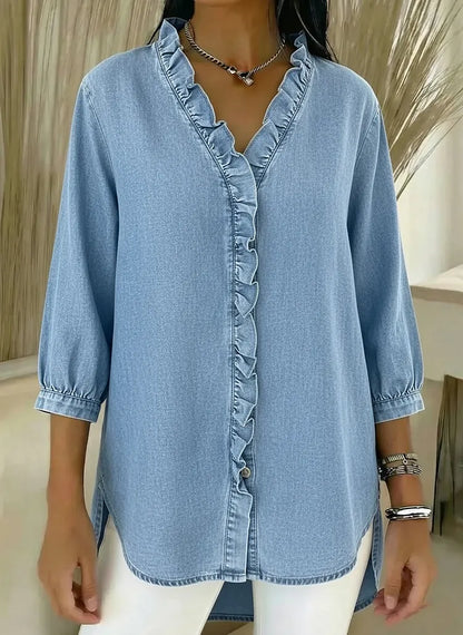 Sofia - denim blouse