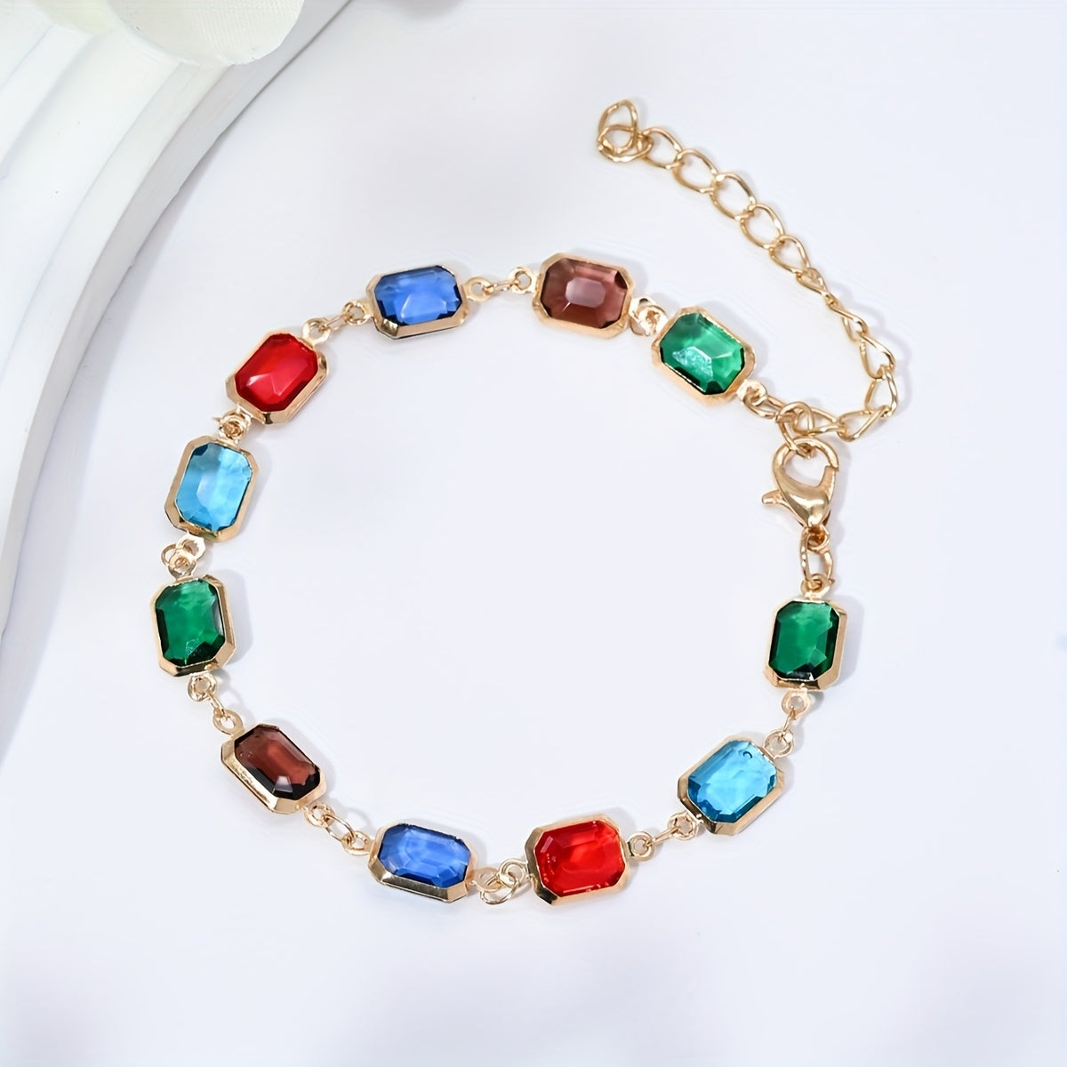 Elegante kleurrijke armband