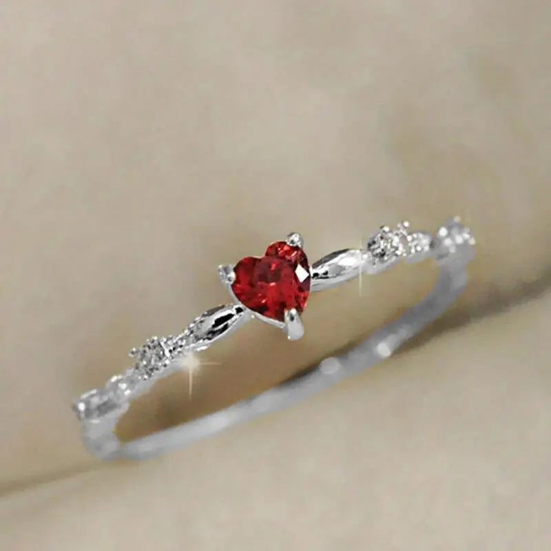 Katia | Ring met hartje | Goud
