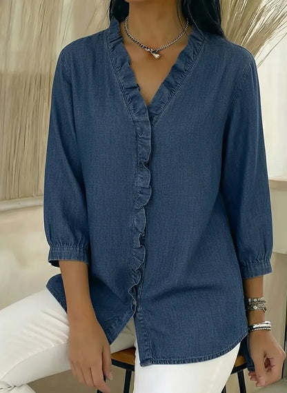 Sofia - denim blouse