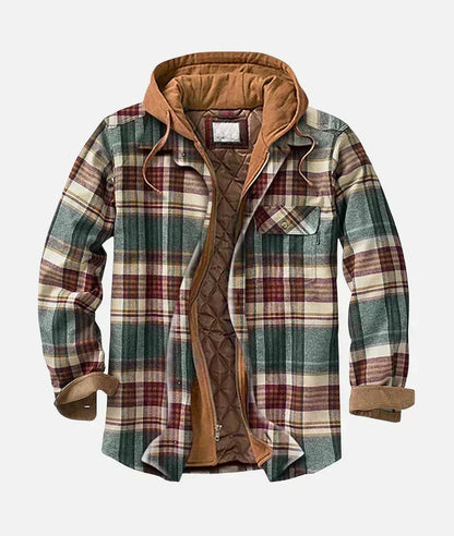 Roger™ | Warme vintage jas met capuchon