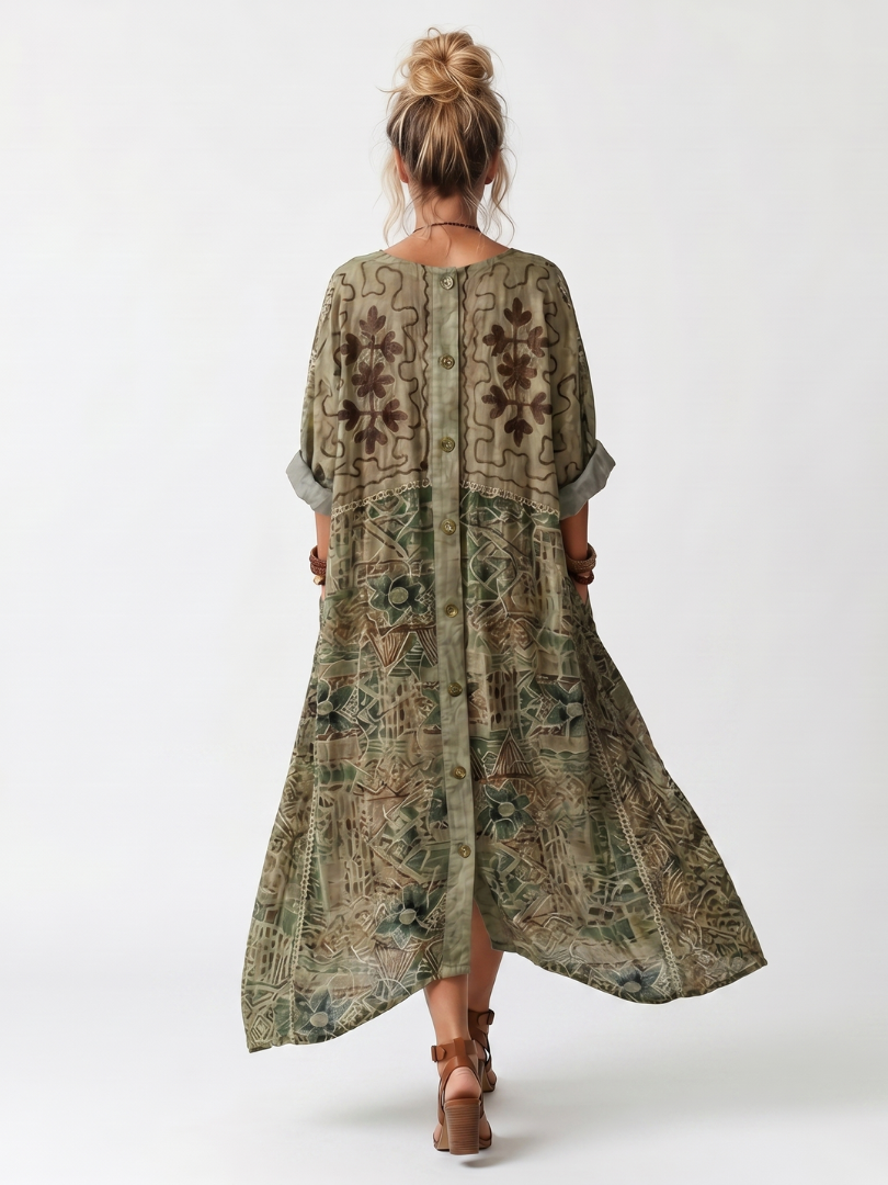 Aleta | Midi Jurk