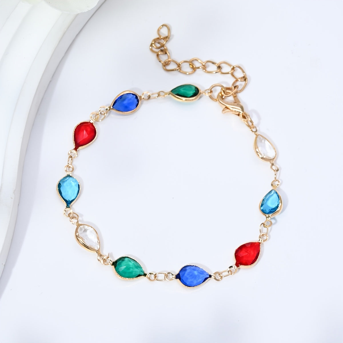 Elegante kleurrijke armband