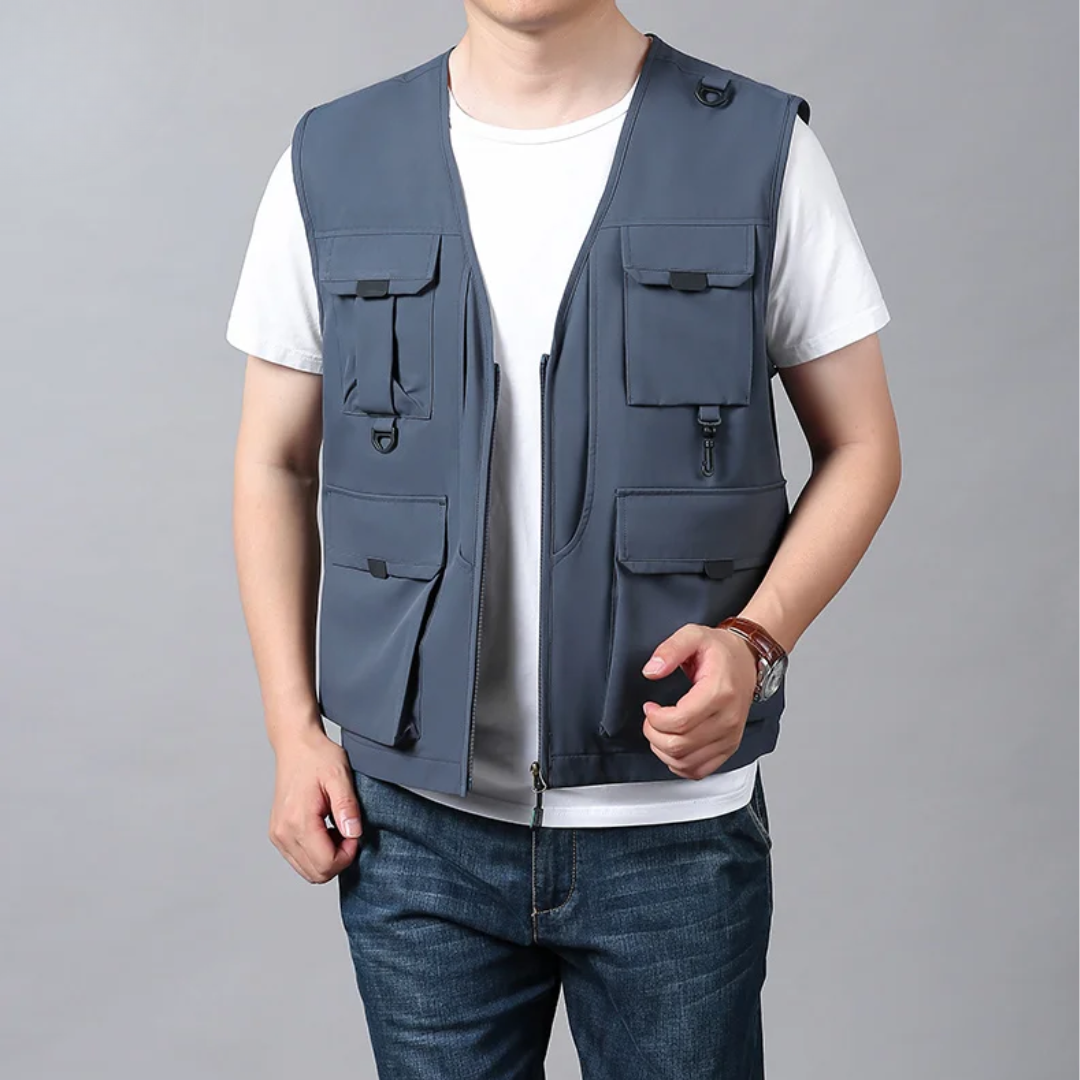 Lenoir™ | Stijlvol en casual cargogilet