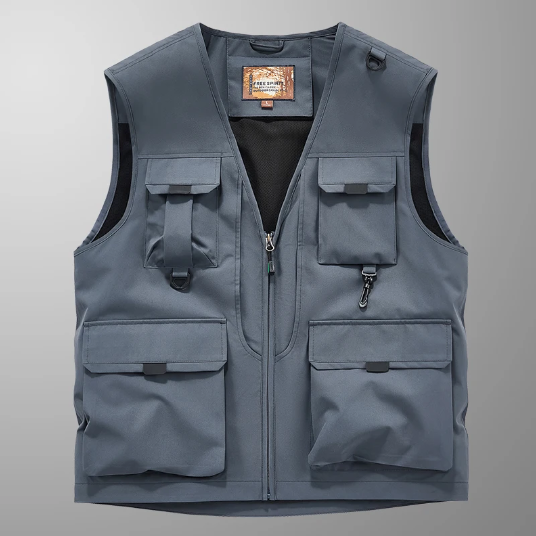 Lenoir™ | Stijlvol en casual cargogilet