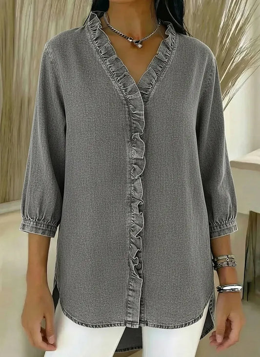 Sofia - denim blouse