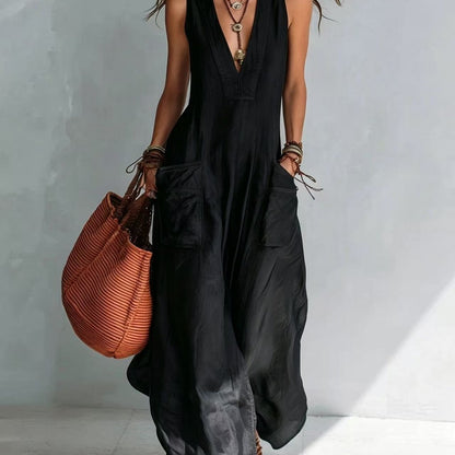 Marika | Mouwloze jumpsuit