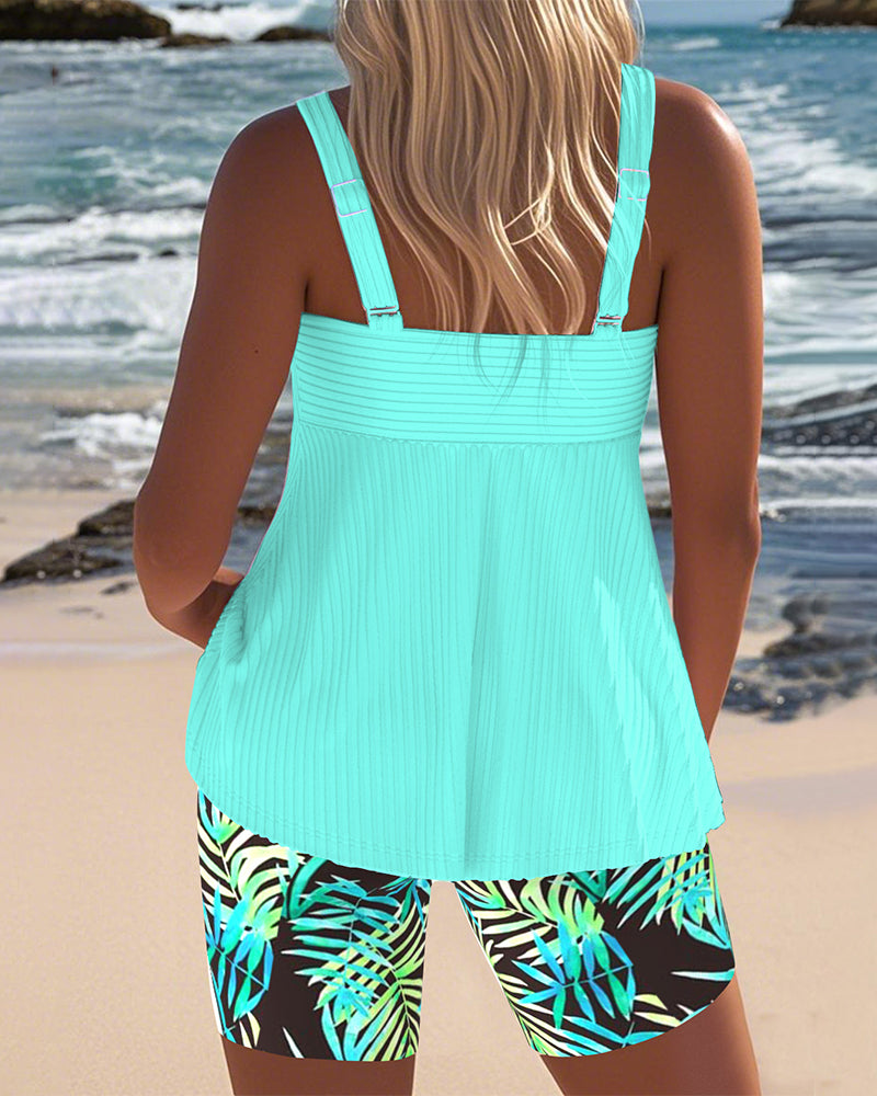Laluna® | Kleurrijke tankini set