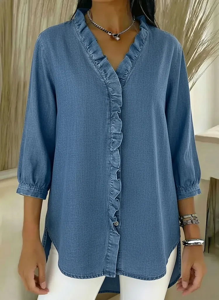 Sofia - denim blouse